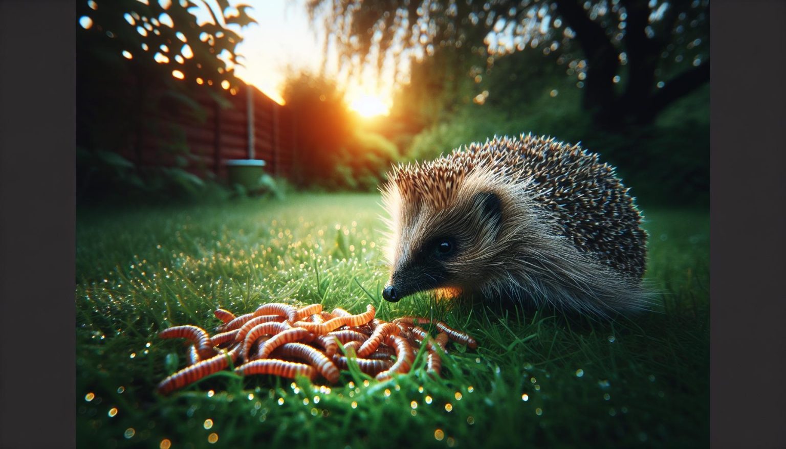 Mehlwürmer: Ein Leckerbissen für Igel? - Wildtierwelt